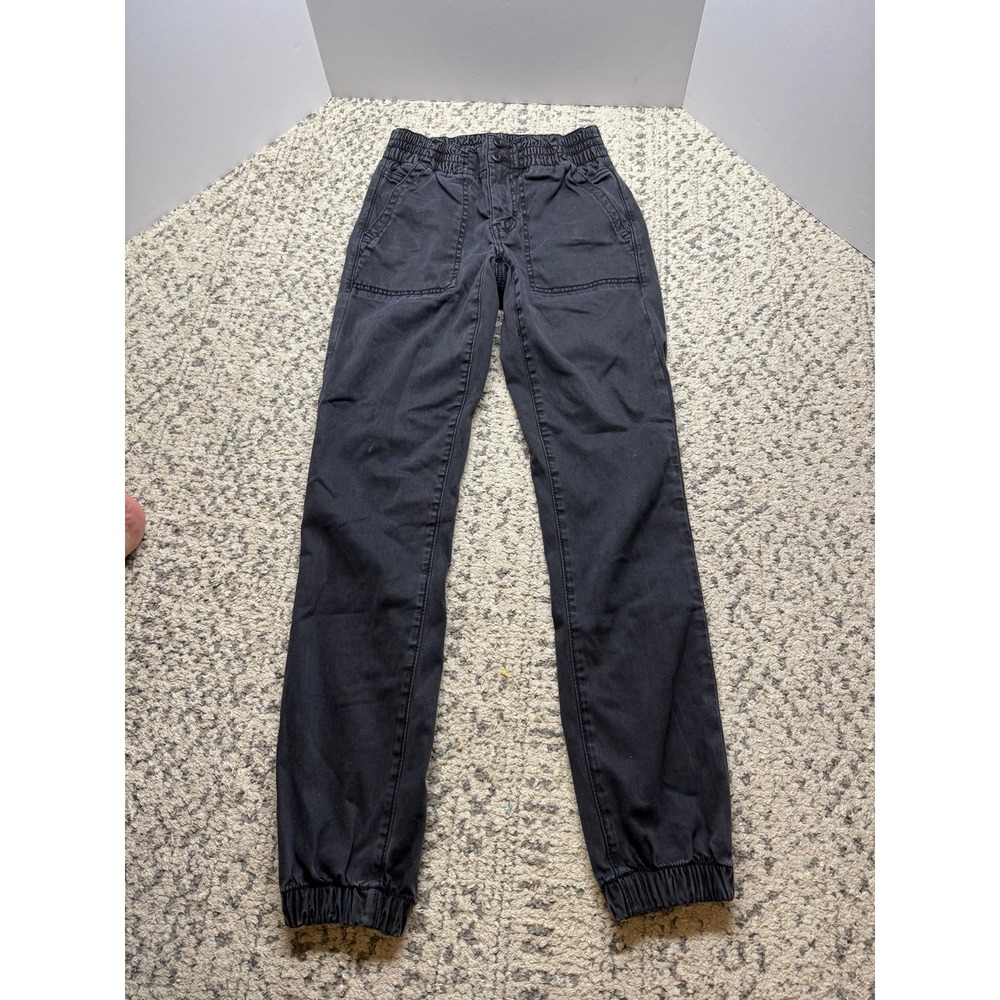 American‎ Eagle Women's Stretch Cargo Jogger Pants Gray Size 0